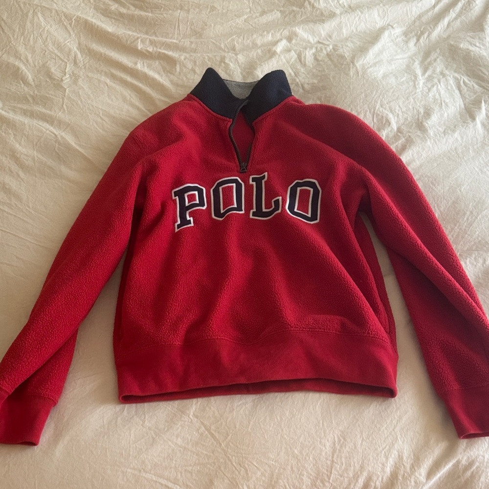 Polo Red Fleece Quarter-Zip